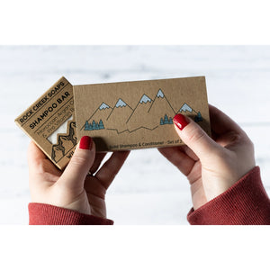 Solid Shampoo & Conditioner Gift Set - Holiday Mountains
