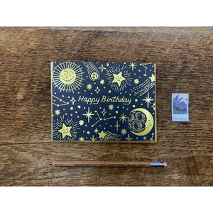 Celestial Birthday Card