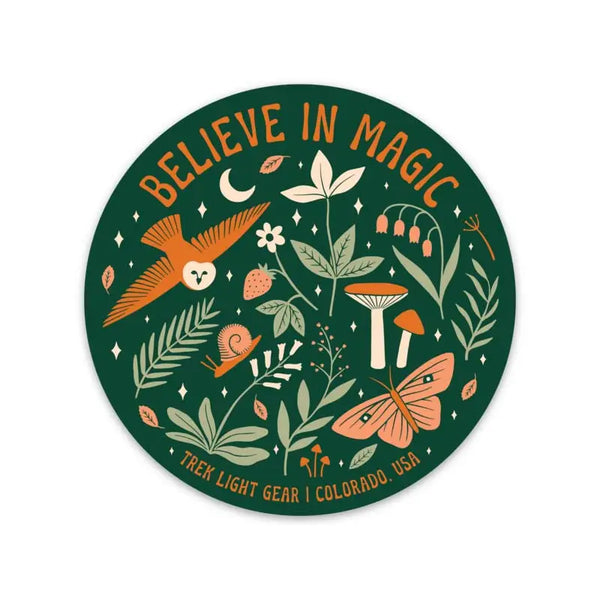 Believe In Magic Sticker