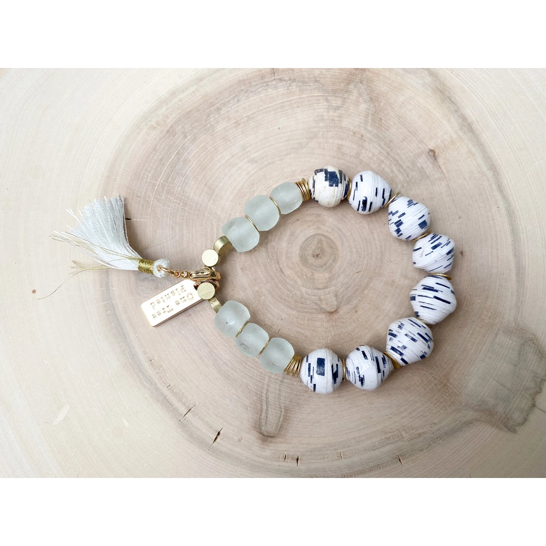 Recycled Glass Bracelets - Recycled Paper