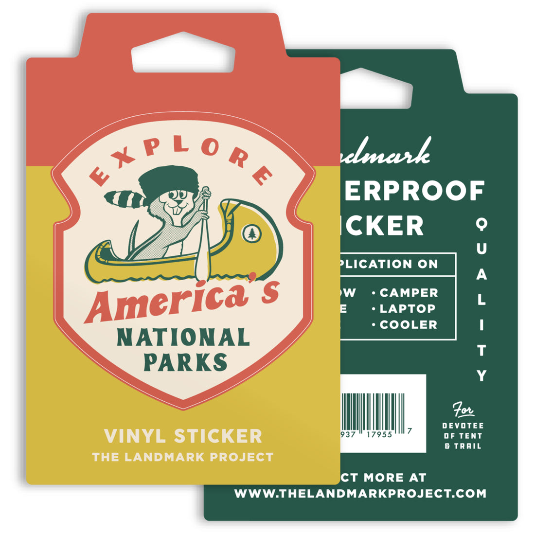 Paddle the Parks Sticker