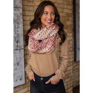 Loom Woven Infinity Scarf