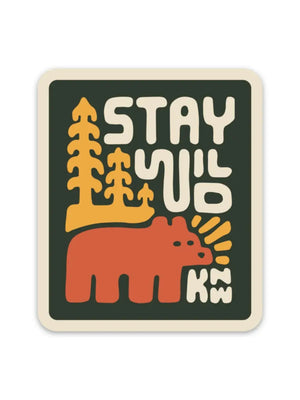 Keep Nature Wild Stickers