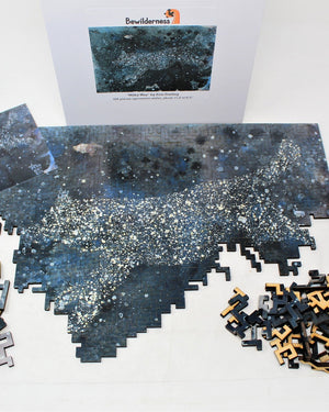 Milky Way Wolf Jigsaw Puzzle - 326 Pieces