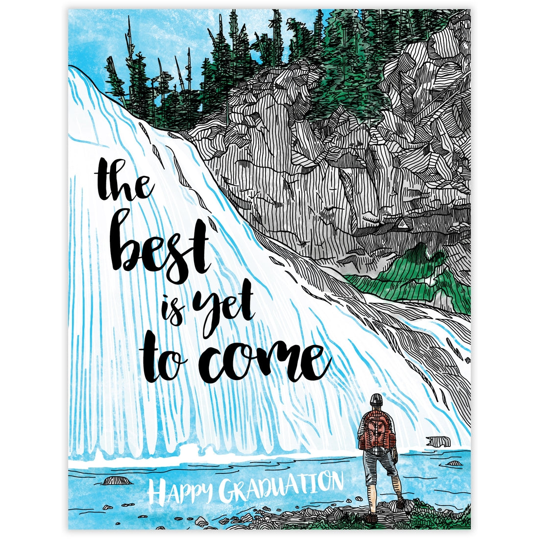 Best is Yet to Come Grad Card