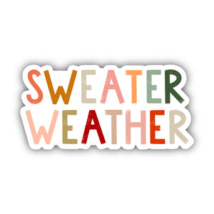 Sweater Weather Sticker