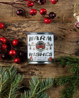 Warm Wishes Hot Cocoa Holiday Candle