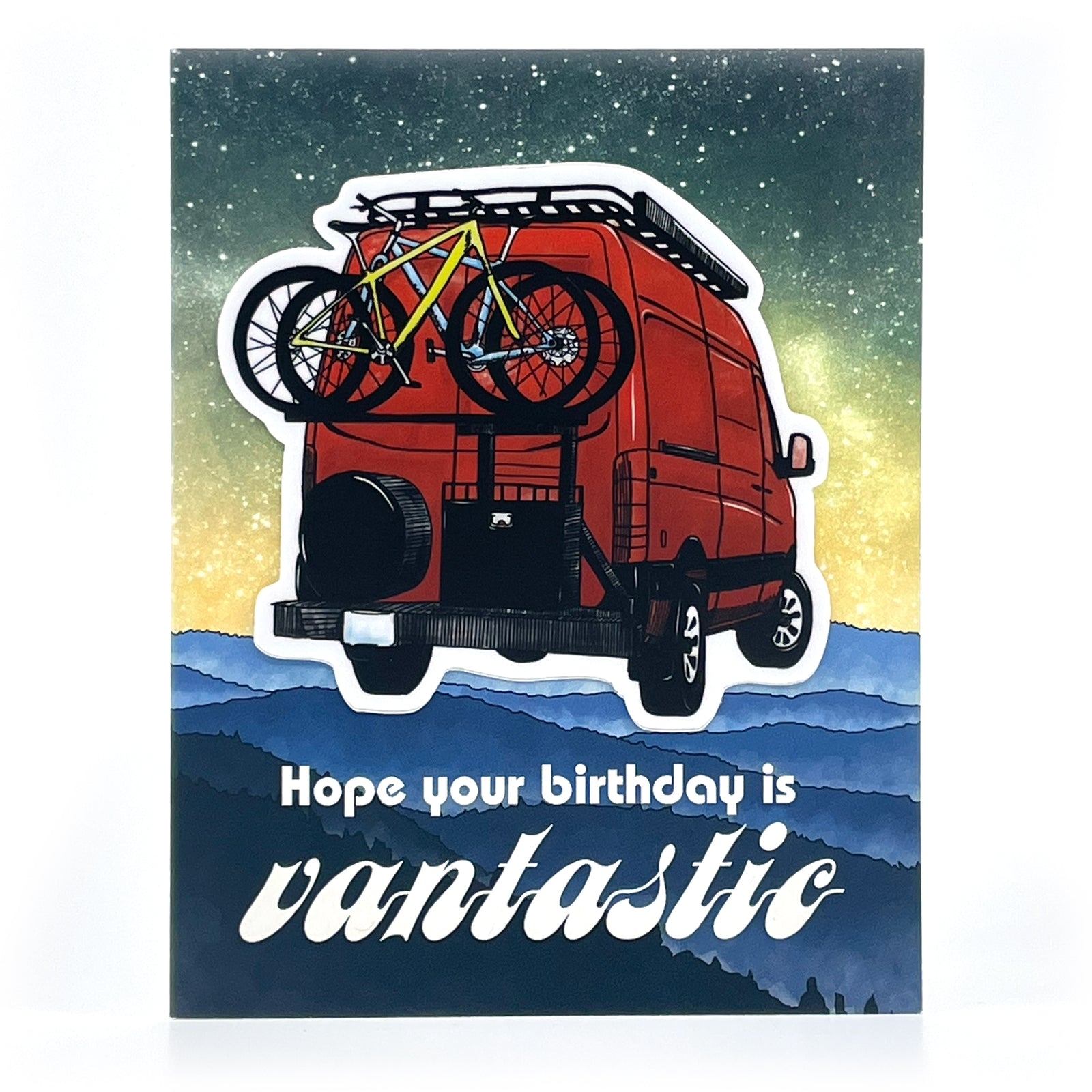 Vantastic Sticker + Card