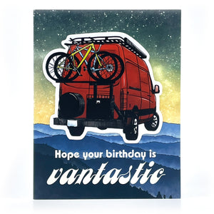 Vantastic Sticker + Card