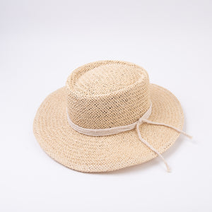 Seabreeze Boater Straw Hat