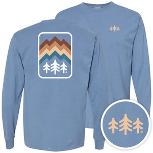 Peaks of Fall Long Sleeve - Saltwater