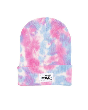 Twin Pines Cuffed Beanie Tie Dye