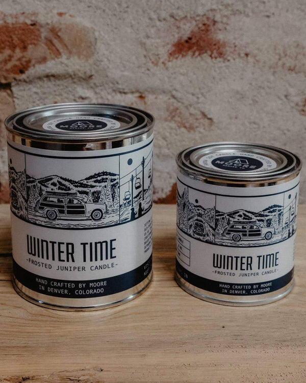 Winter Time Candle-1/2 Pint