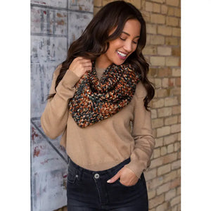 Loom Woven Infinity Scarf