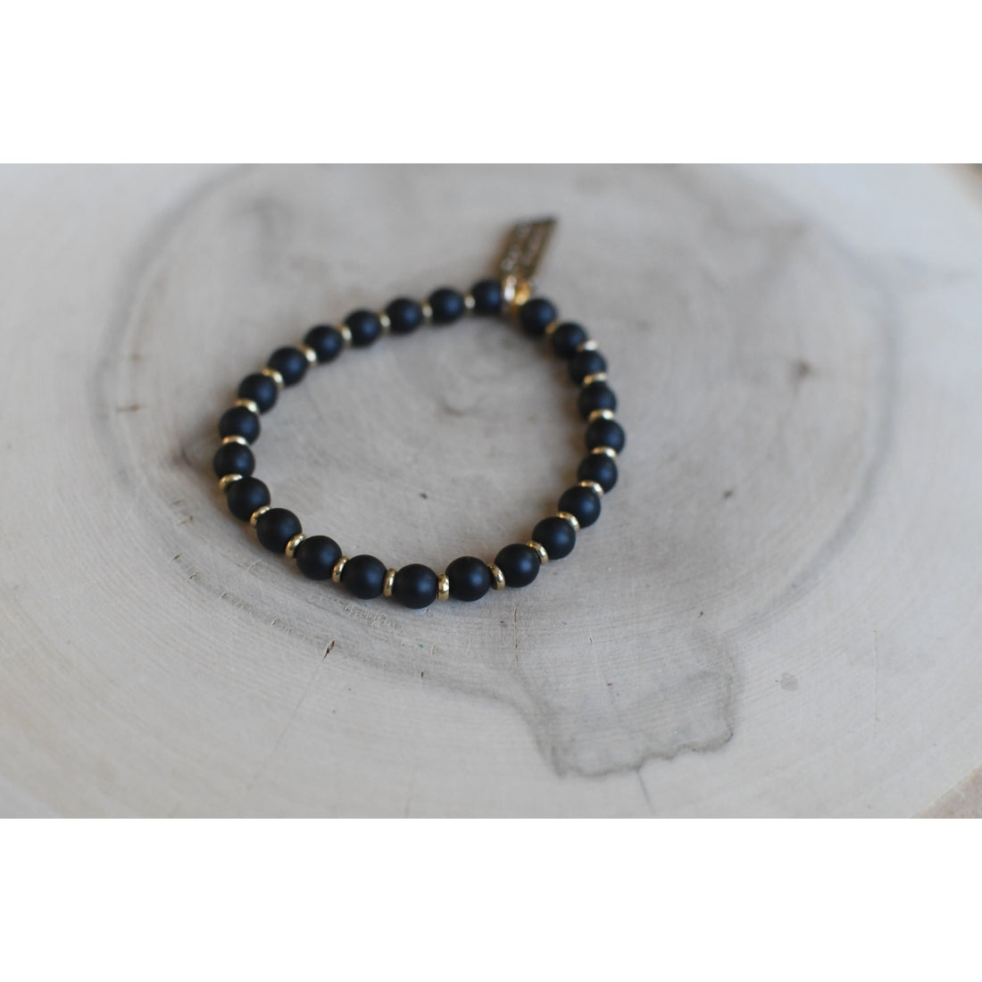 Tiger's Eye Bracelet - Black Agate - ApolloBox