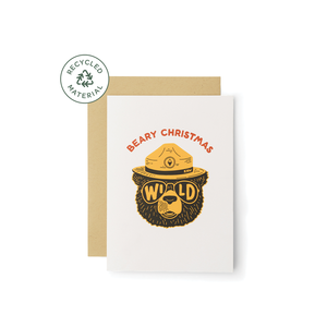 Wildbear Christmas Greeting Card