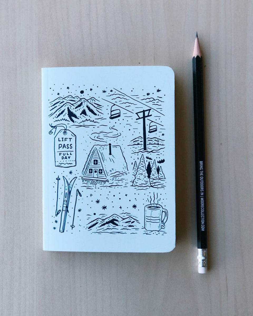 Mini Ski Days Notebook