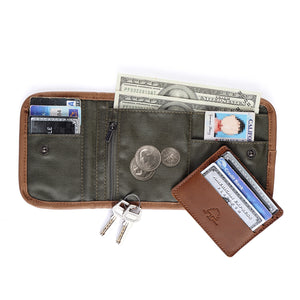 Urban Light Coated Canvas Wallet