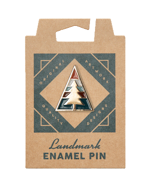 Ponderosa Pine Enamel Pin