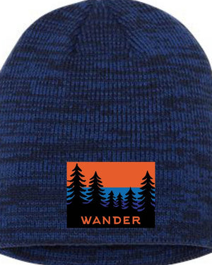 Wander Marled Beanie Royal/Navy