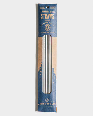 Stainless Steel Straw Pack With Brush Cleaner